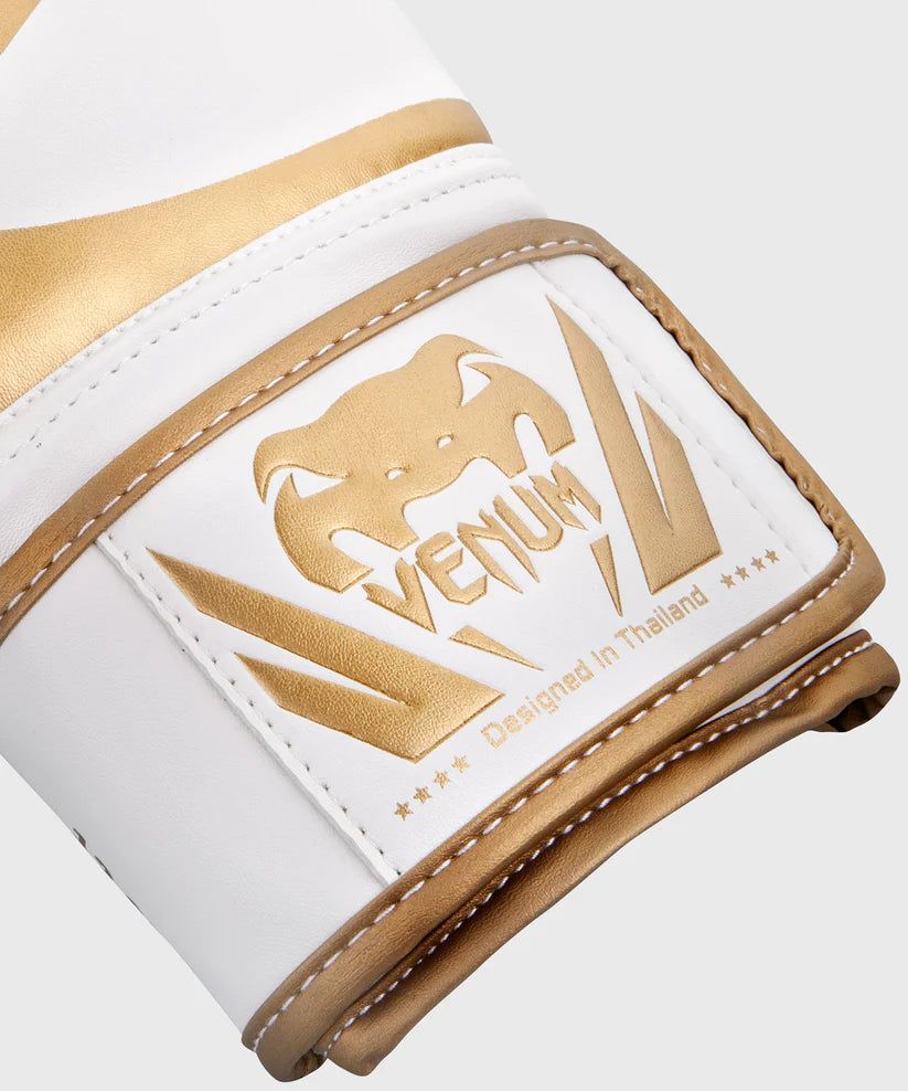 Challenger 2.0 Boxing Gloves - White/Gold