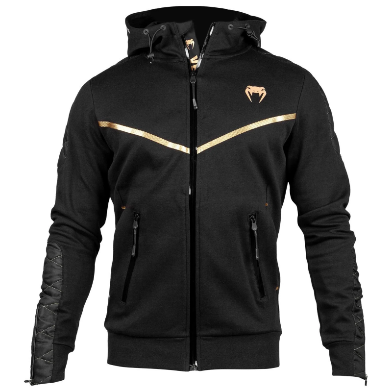 Laser Evo Hoodie - Black/Gold