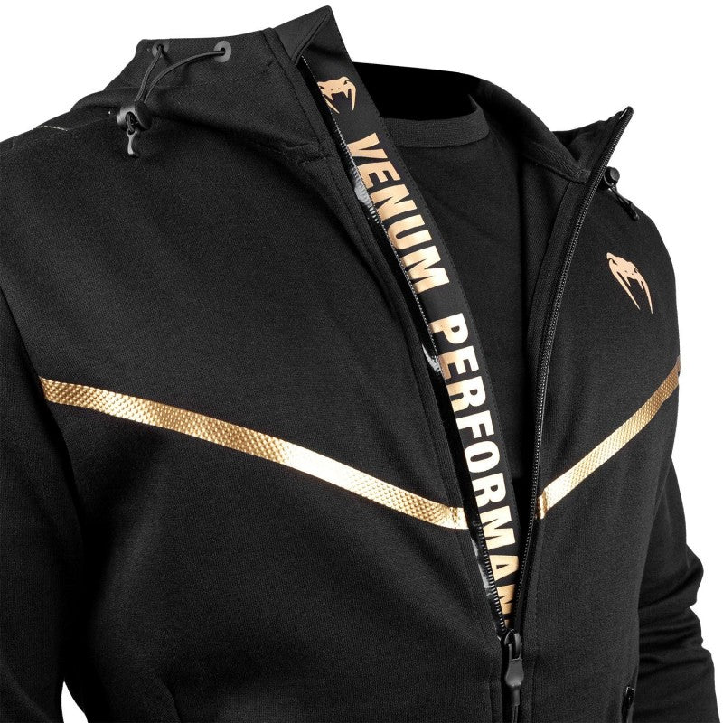 Laser Evo Hoodie - Black/Gold