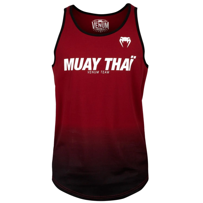 Muay Thai VT Tank Top-Redwine