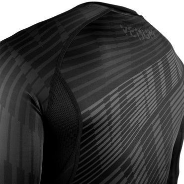 Plasma Rashguard Short Sleeves-Black/Black