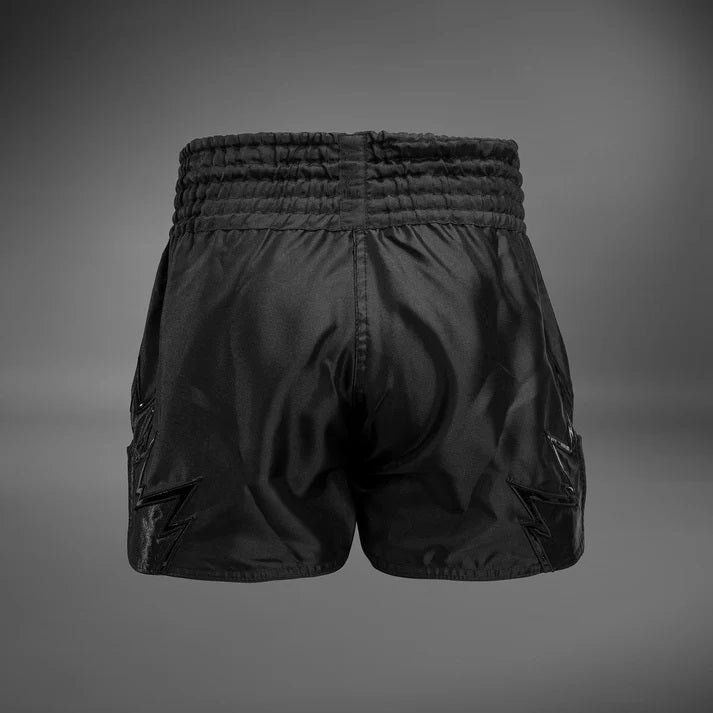 INFERNO MUAY THAI SHORTS - BLACK/BLACK
