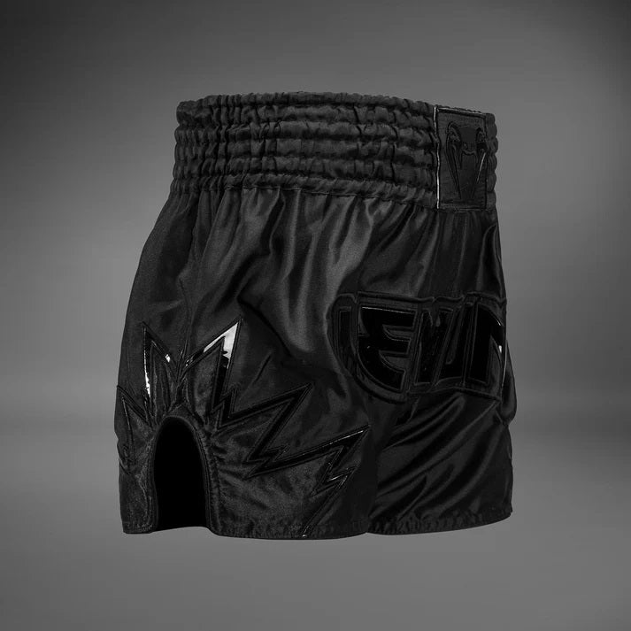 INFERNO MUAY THAI SHORTS - BLACK/BLACK