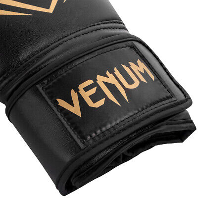 Contender Boxing Gloves - Black/Gold