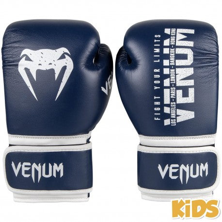 Signature Kids Boxing Gloves - Navy Blue 6oz