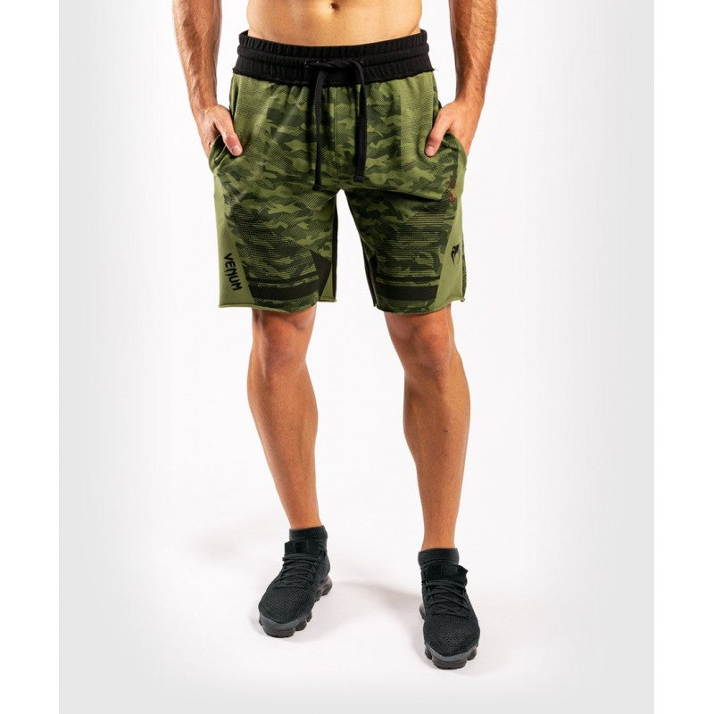 Trooper Cotton Shorts - Forest Camo/Black