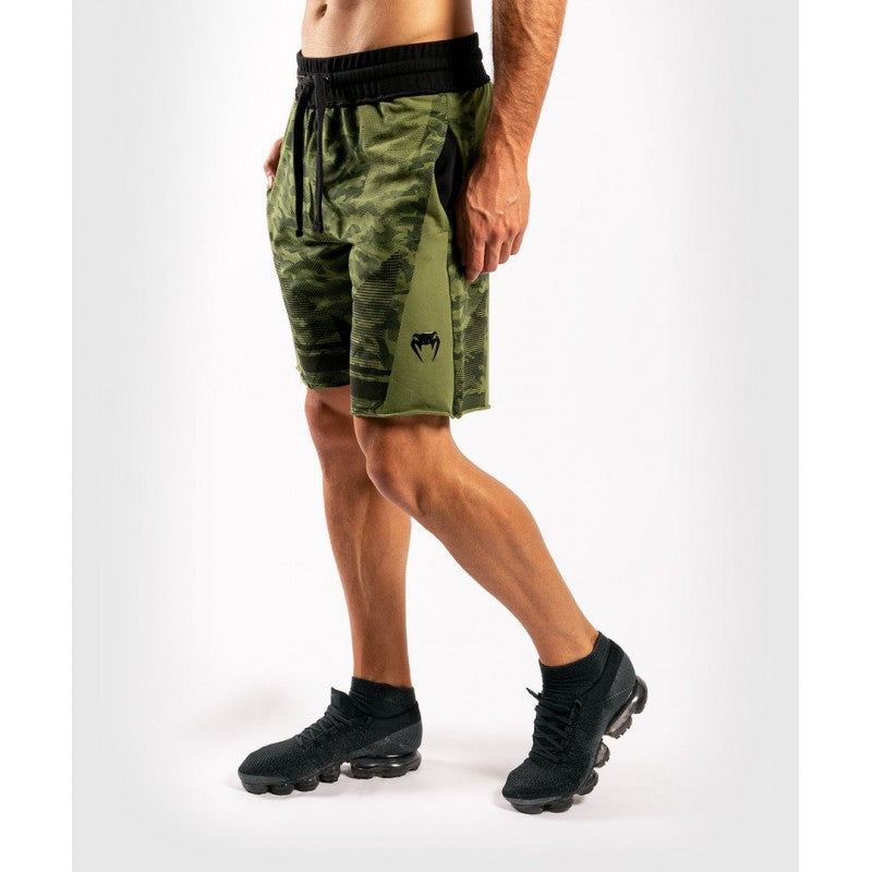 Trooper Cotton Shorts - Forest Camo/Black