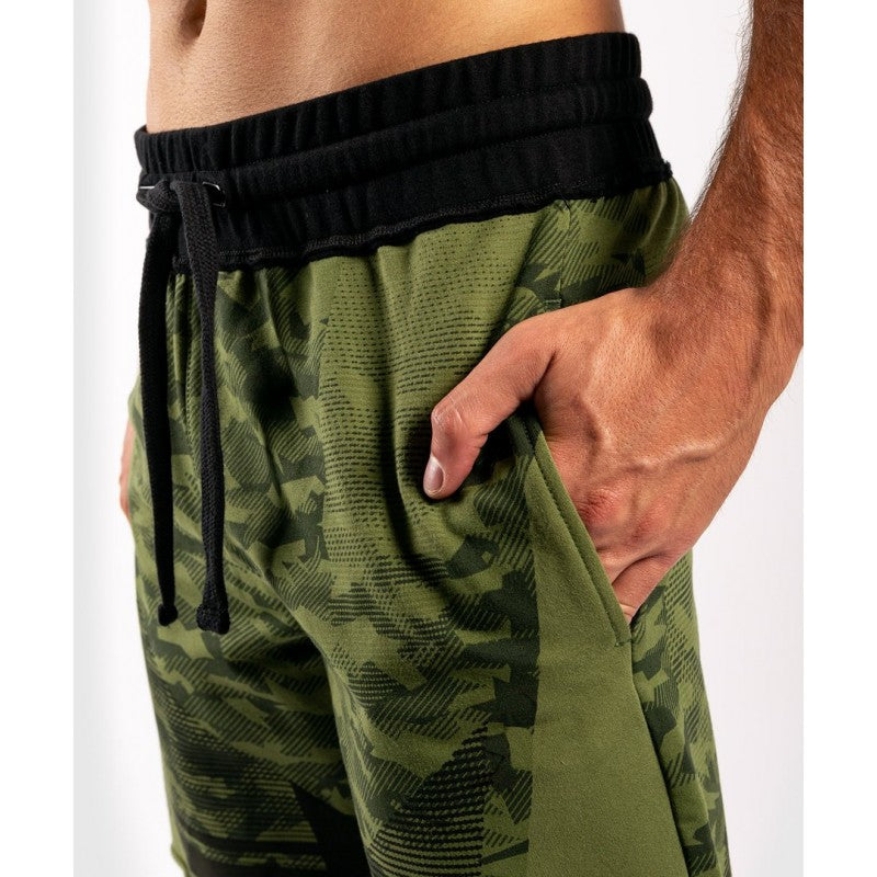 Trooper Cotton Shorts - Forest Camo/Black