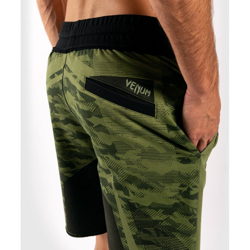 Trooper Cotton Shorts - Forest Camo/Black