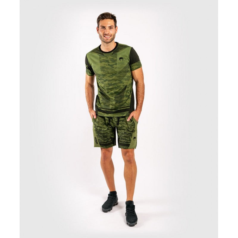 Trooper Cotton Shorts - Forest Camo/Black