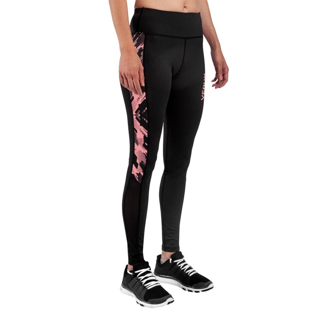 Tecmo Leggings-Black/Pink