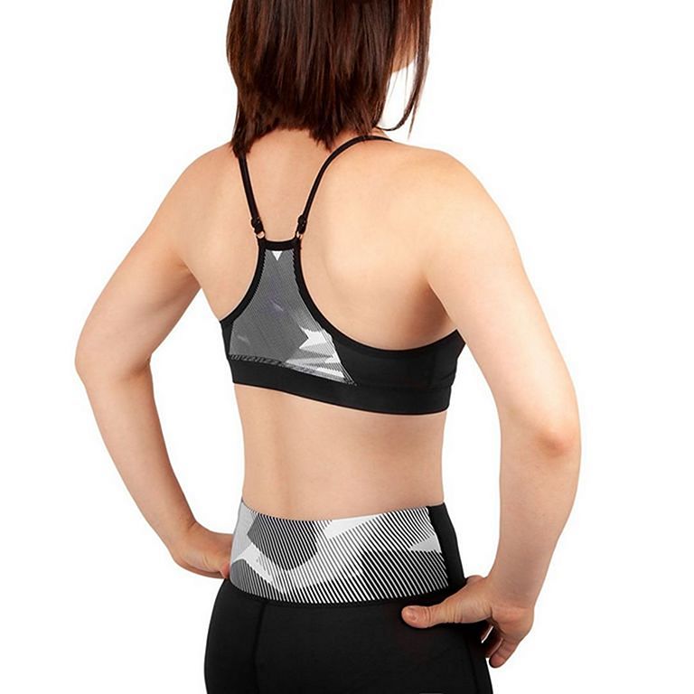Dune 2.0 Sports Bra - Black/White
