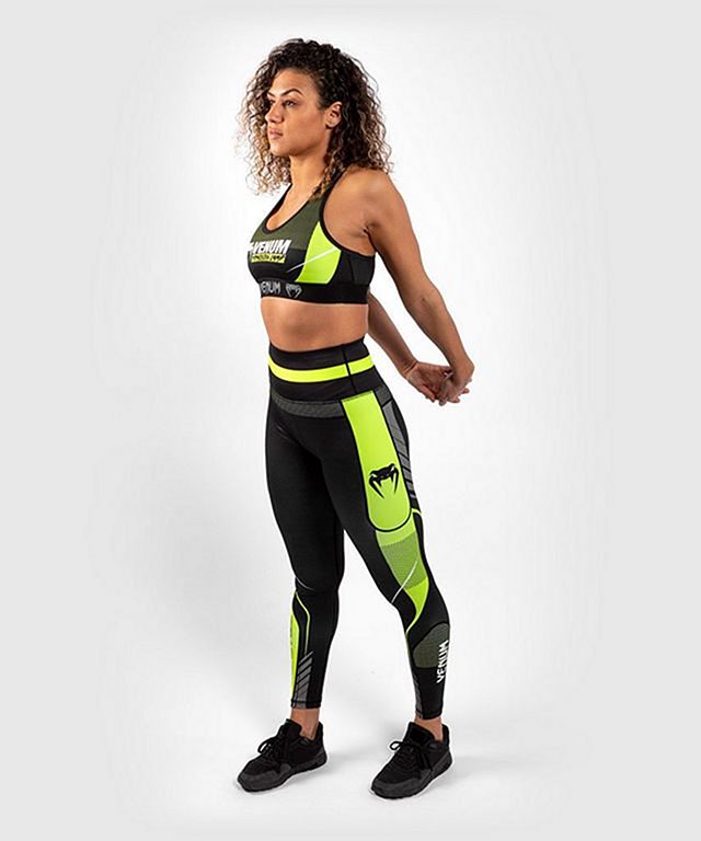 VTC 3 Sports Bra - Black/Neo Yellow