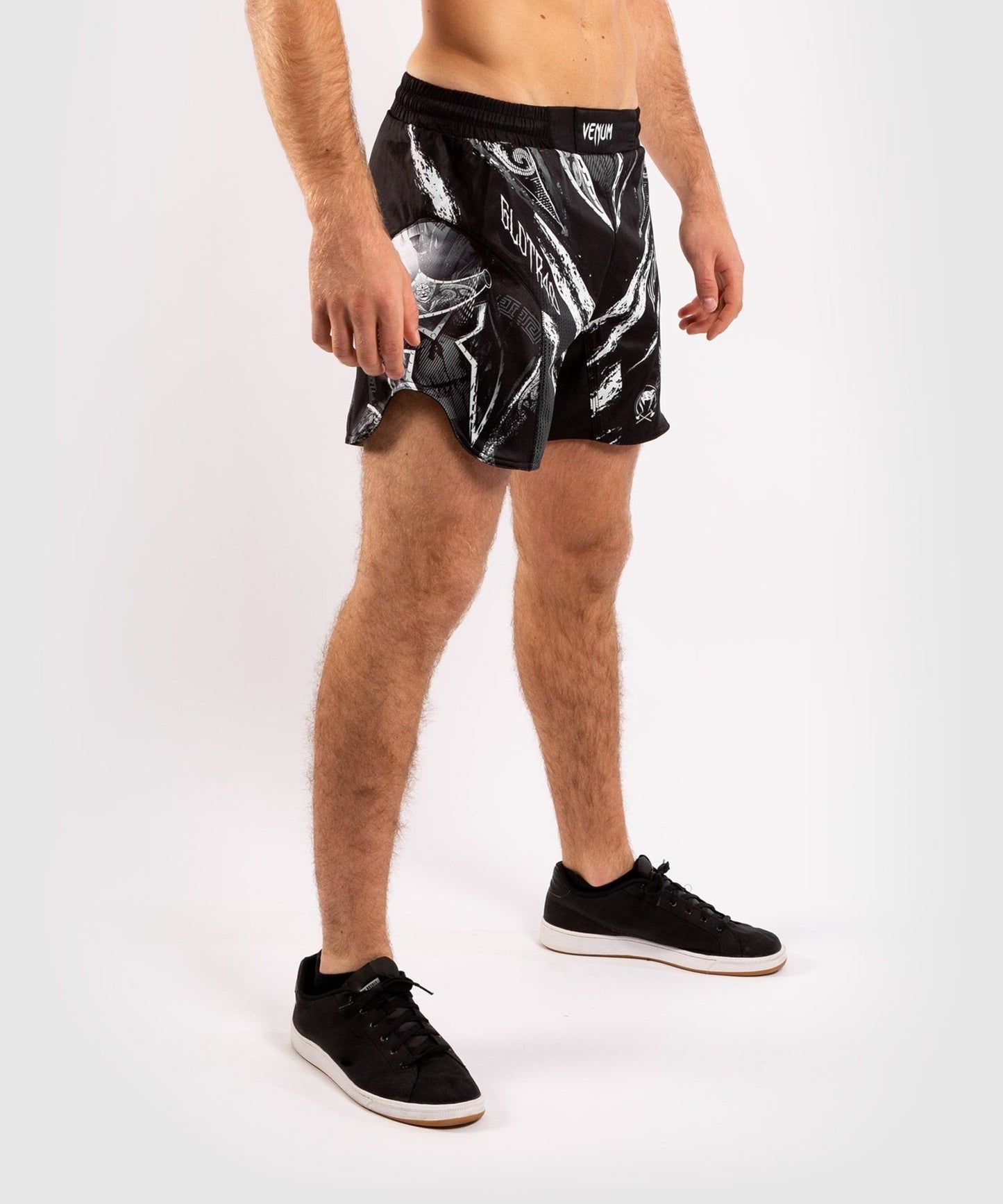 Gladiator 4.0 Fightshorts - Black/White