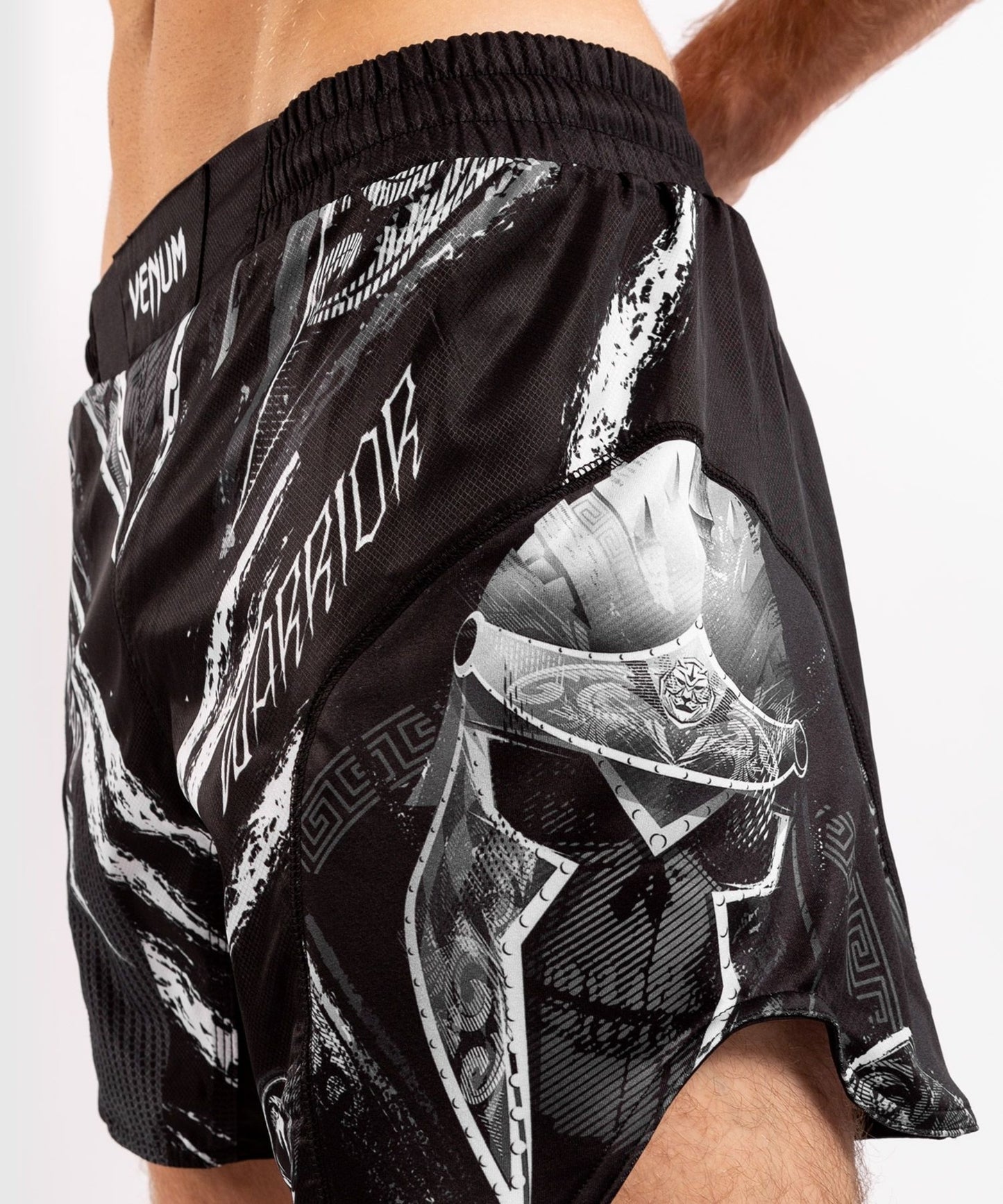 Gladiator 4.0 Fightshorts - Black/White