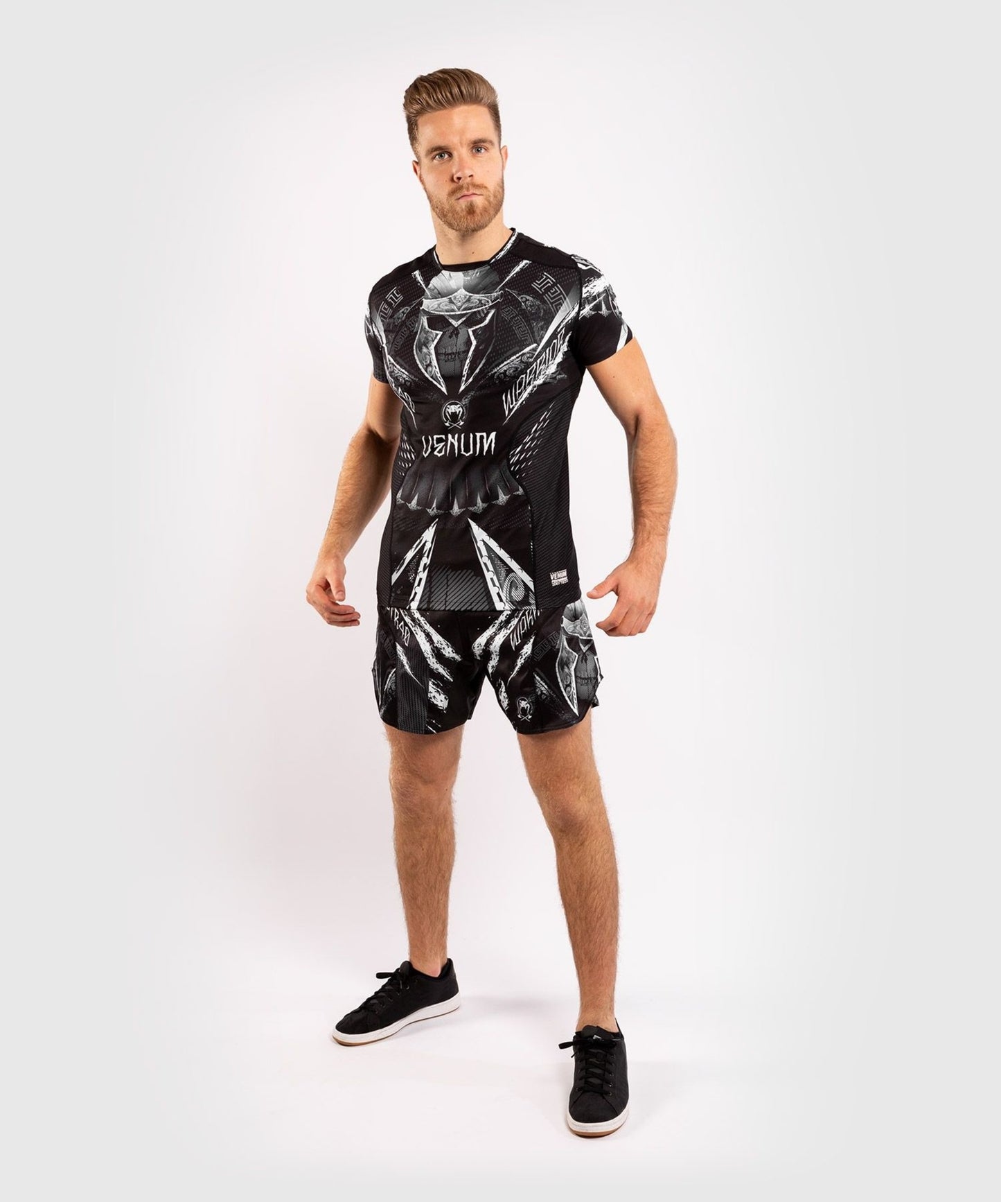 Gladiator 4.0 Fightshorts - Black/White