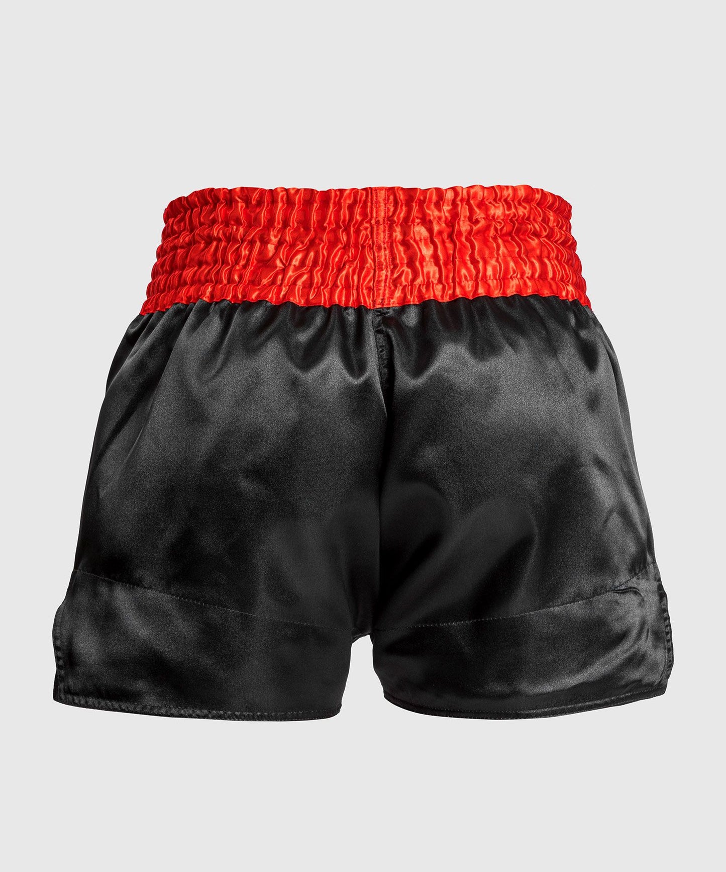 CLASSIC MUAY THAI SHORTS-RED/BLACK/GOLD