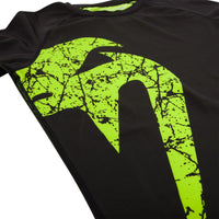 Original Giant Rashguard Short Sleeves - Black/Neo Yellow