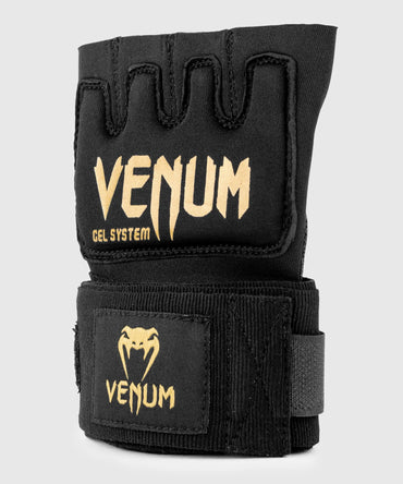 Kontact Gel Glove Wraps - Black/Gold