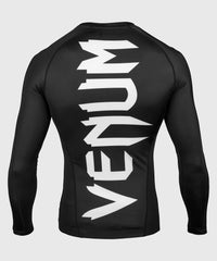 Original Giant Rashguard Long Sleeves - Black/White