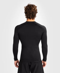 CONTENDER MEN'S LONG SLEEVE RASHGUARD-BLACK