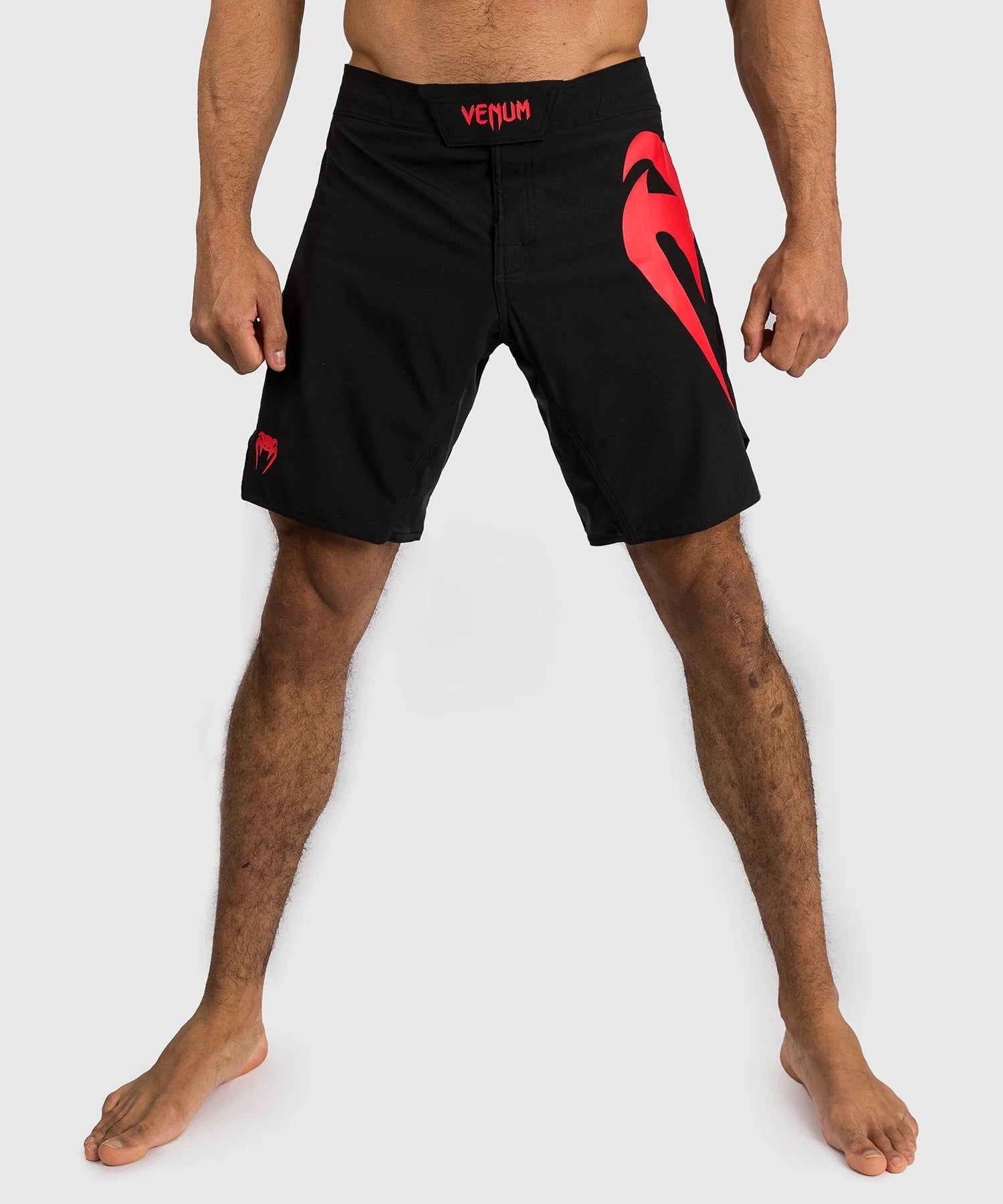 LIGHT 5.0 FIGHT SHORTS-BLACK/RED