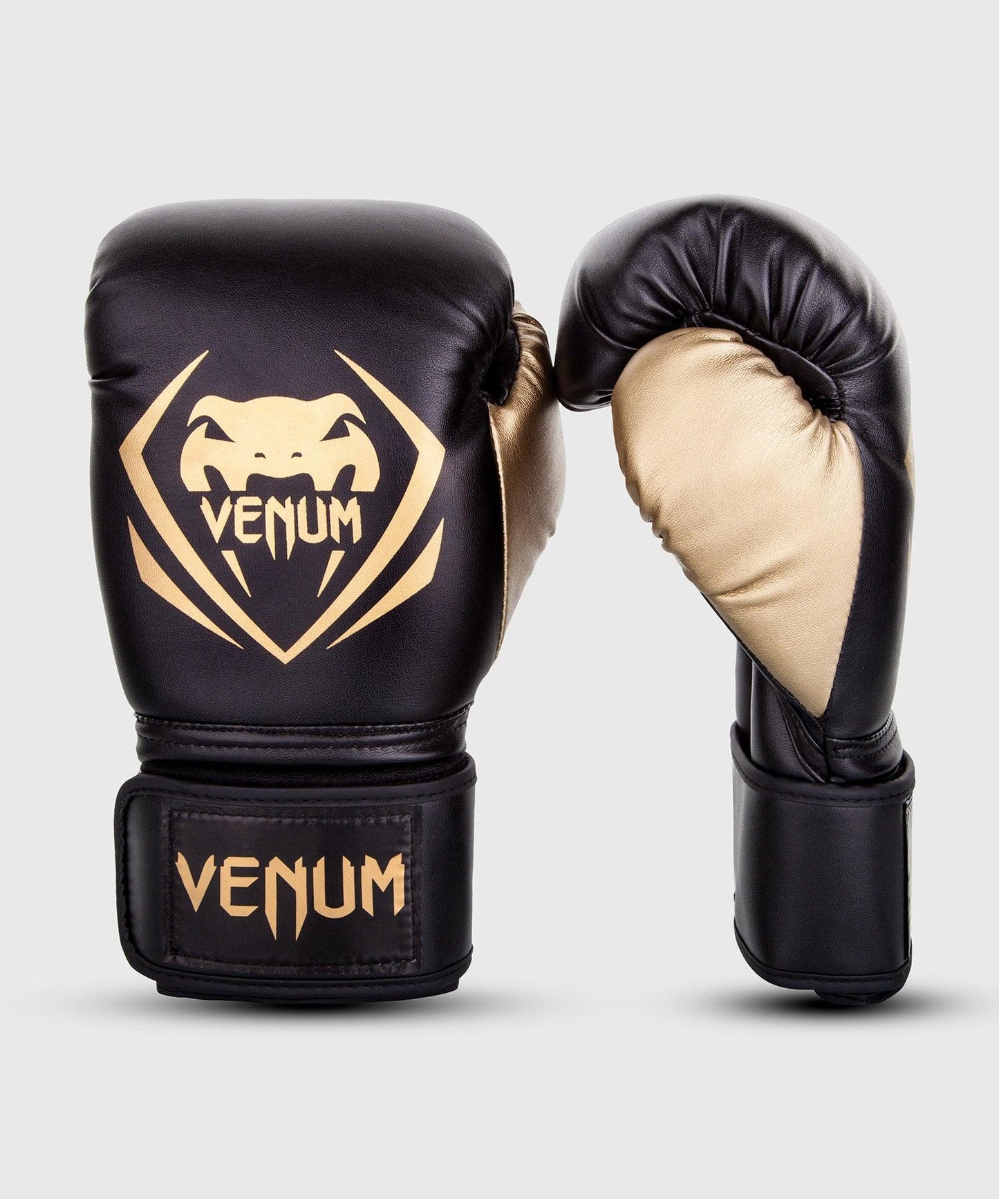 Contender Boxing Gloves - Black/Gold