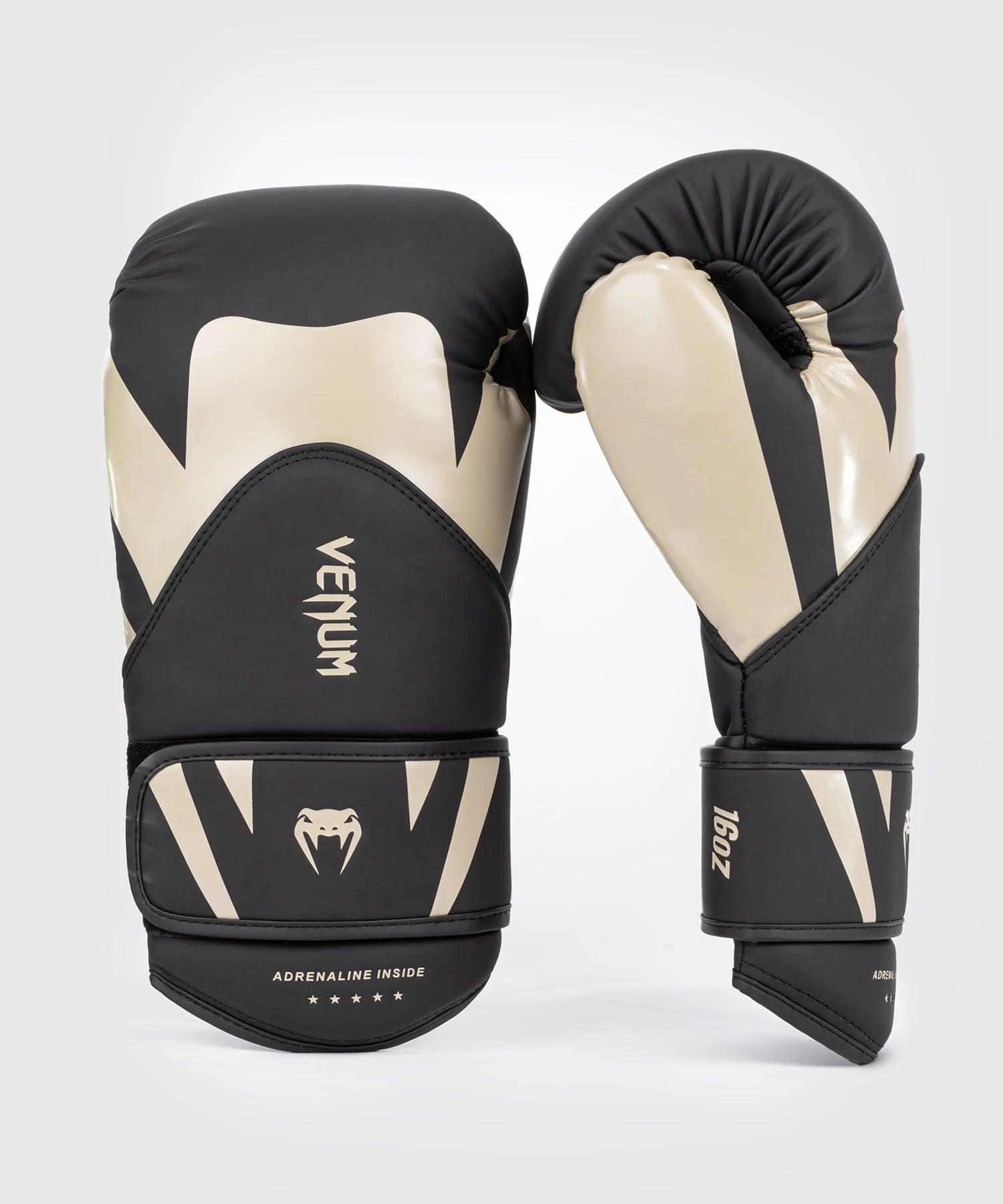 CHALLENGER 4.0 BOXING GLOVES-BLACK/BEIGE