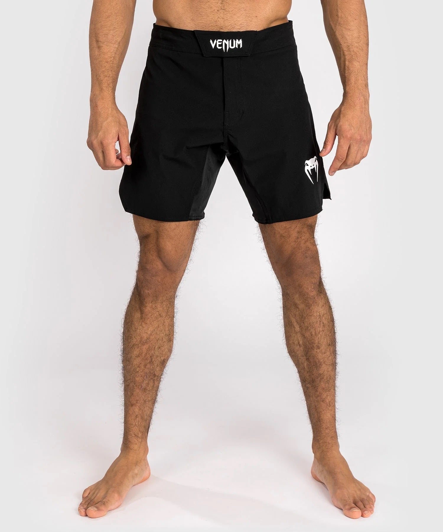 CONTENDER FIGHT SHORTS-BLACK/WHITE