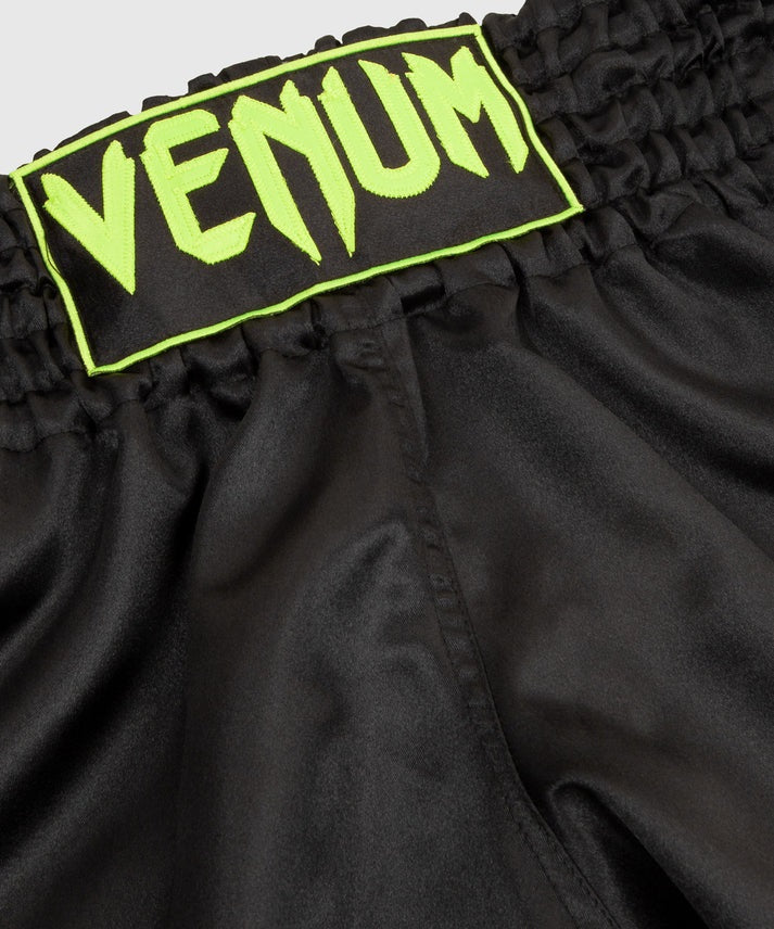 CLASSIC MUAY THAI SHORTS-NEO YELLOW