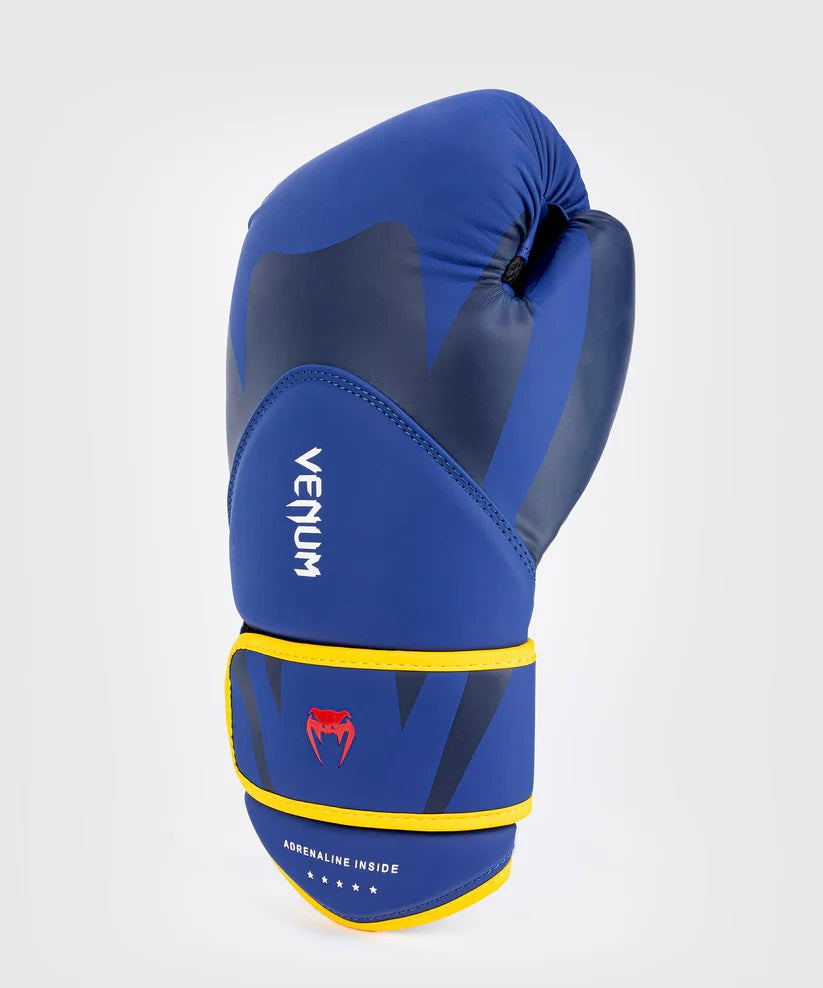 CHALLENGER 4.0 BOXING GLOVES-BLUE/YELLOW