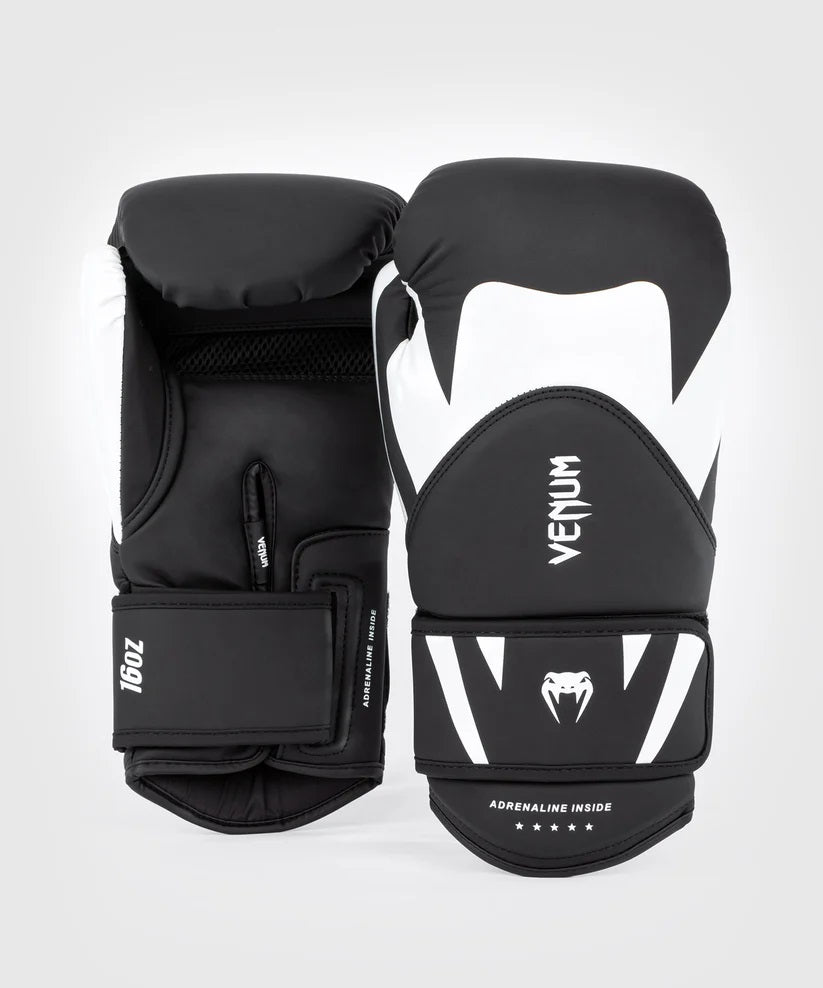 CHALLENGER 4.0 BOXING GLOVES-BLACK/WHITE