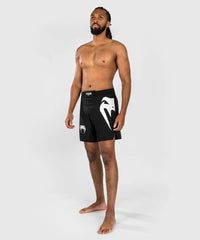 LIGHT 5.0 FIGHT SHORTS-BLACK/WHITE