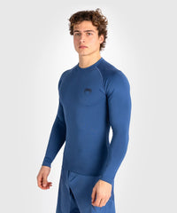 CONTENDER MEN'S LONG SLEEVE RASHGUARD-BLUE