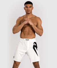 LIGHT 5.0 FIGHT SHORTS-WHITE/BLACK