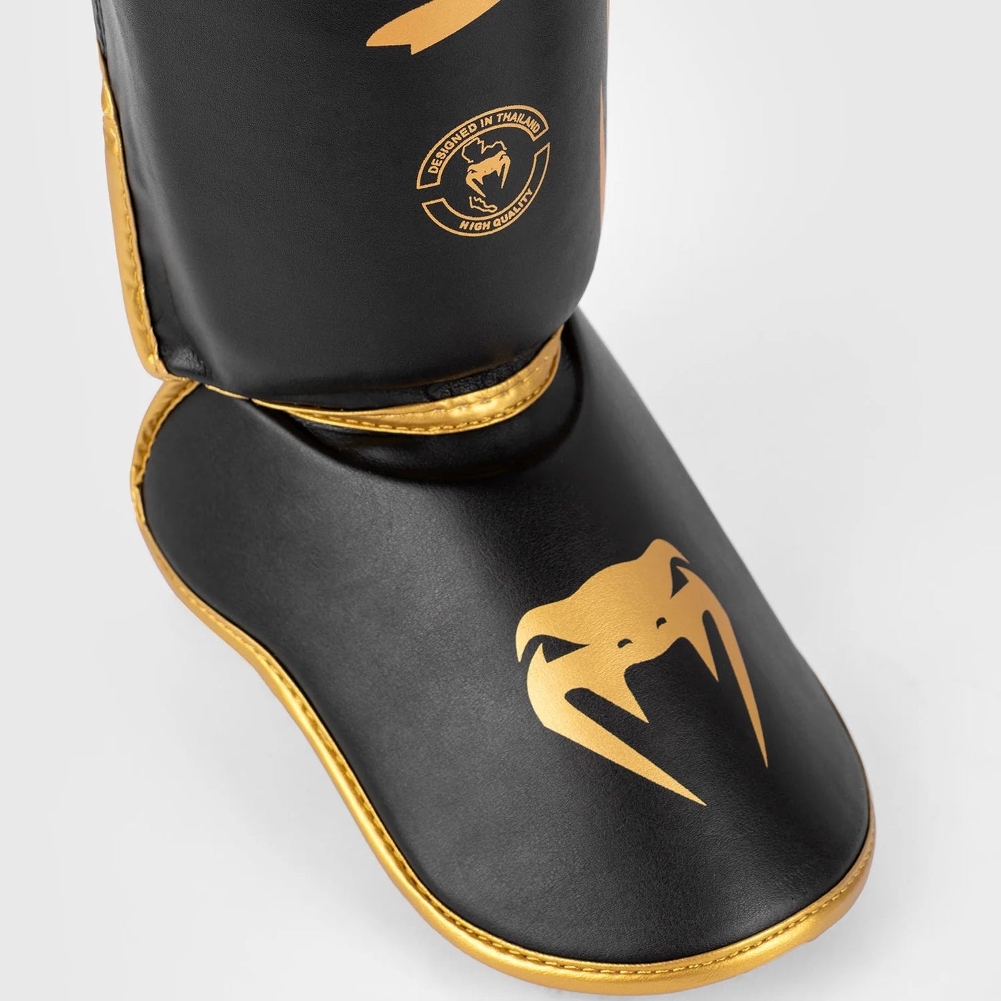Challenger Standup Shinguards-Black/Gold