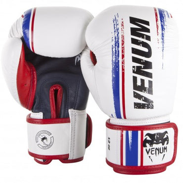Bangkok Spirit Boxing Gloves (Nappa Leather) - White