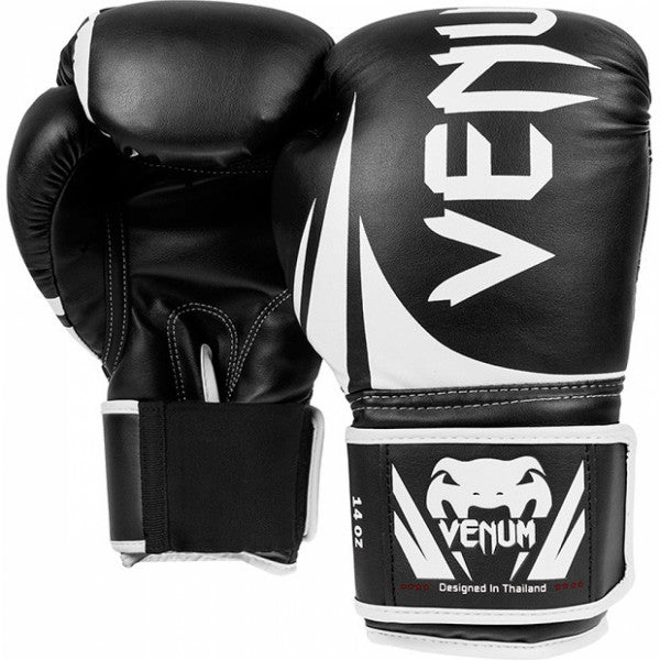 Challenger 2.0 Boxing Gloves - Black/White