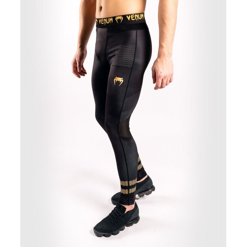 Club 182 Compression Tights-Black/Gold