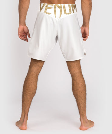 LIGHT 5.0 FIGHT SHORTS-WHITE/GOLD