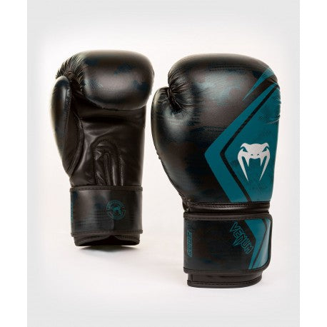 Defender Contender 2.0 Boxing Gloves - Black/Green