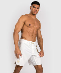 LIGHT 5.0 FIGHT SHORTS-WHITE/GOLD