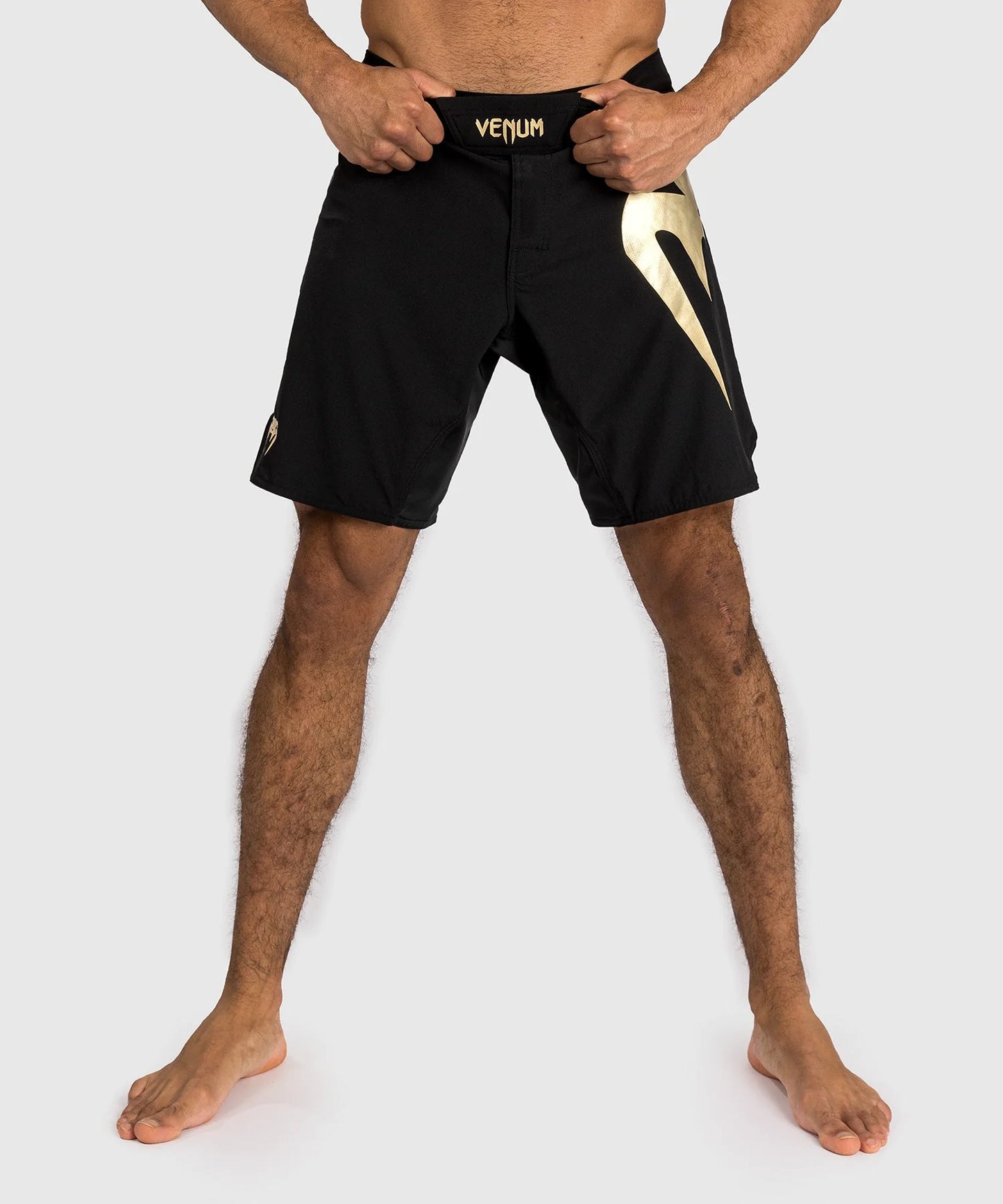 LIGHT 5.0 FIGHT SHORTS-BLACK/GOLD