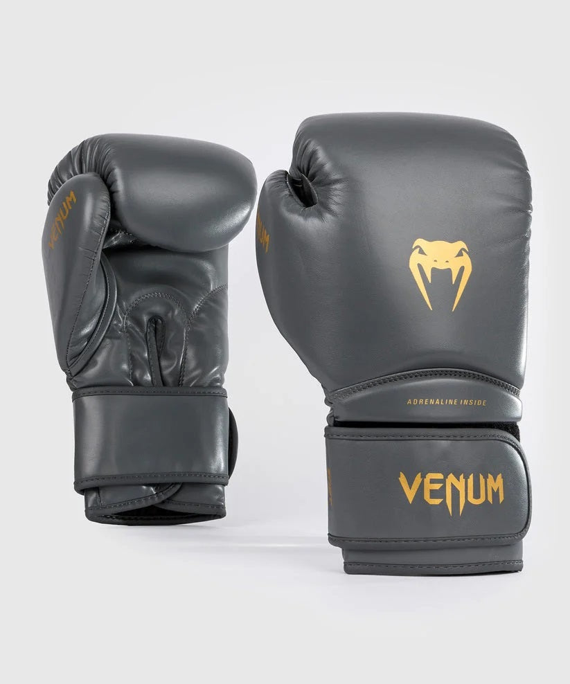 Contender 1.5 Boxing Gloves - Grey/Gold