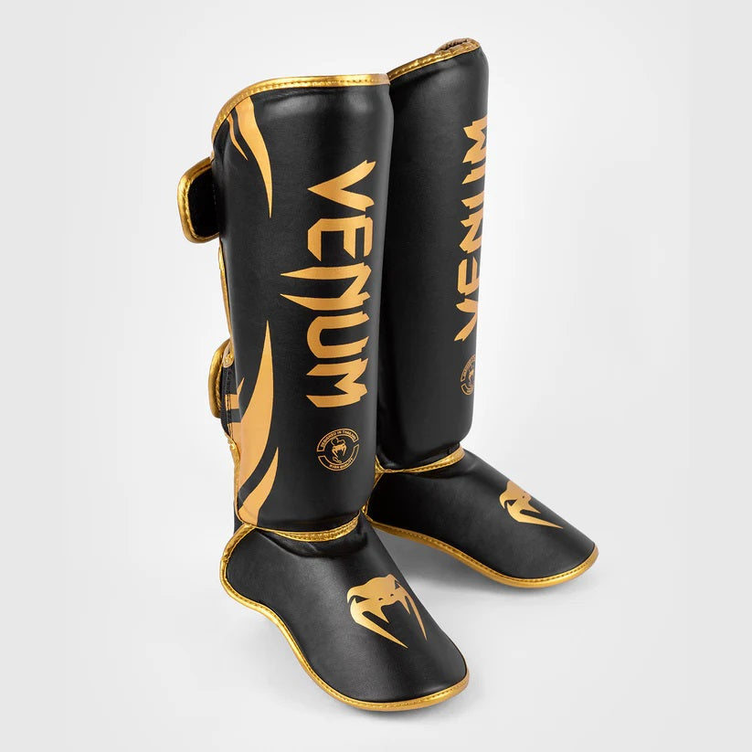 Challenger Standup Shinguards-Black/Gold