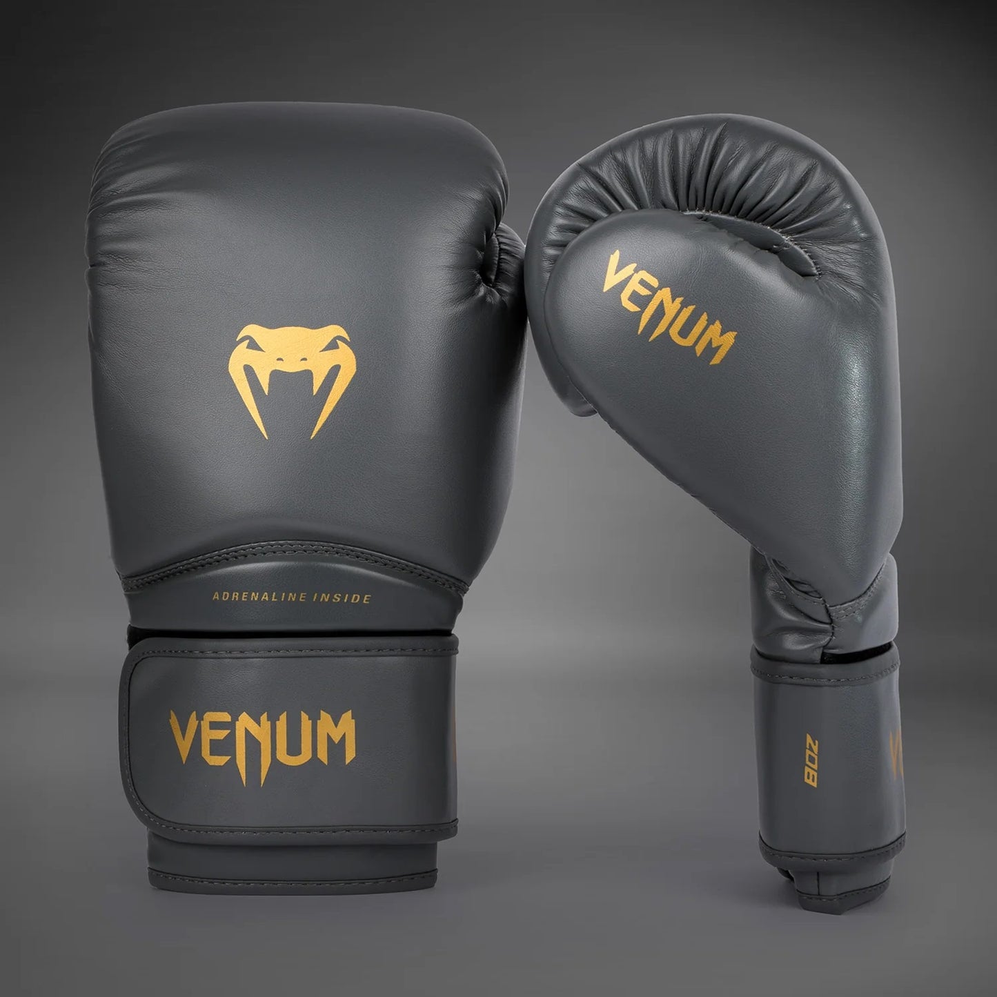 Contender 1.5 Kids Boxing Gloves - Grey/Gold