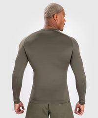 CONTENDER MEN'S LONG SLEEVE RASHGUARD-KHAKI