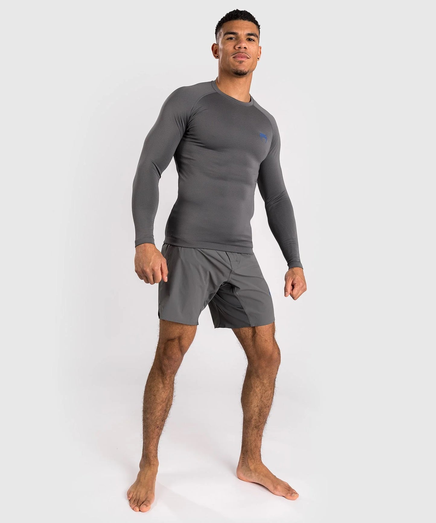 CONTENDER MEN'S LONG SLEEVE RASHGUARD-GREY