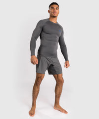 CONTENDER MEN'S LONG SLEEVE RASHGUARD-GREY